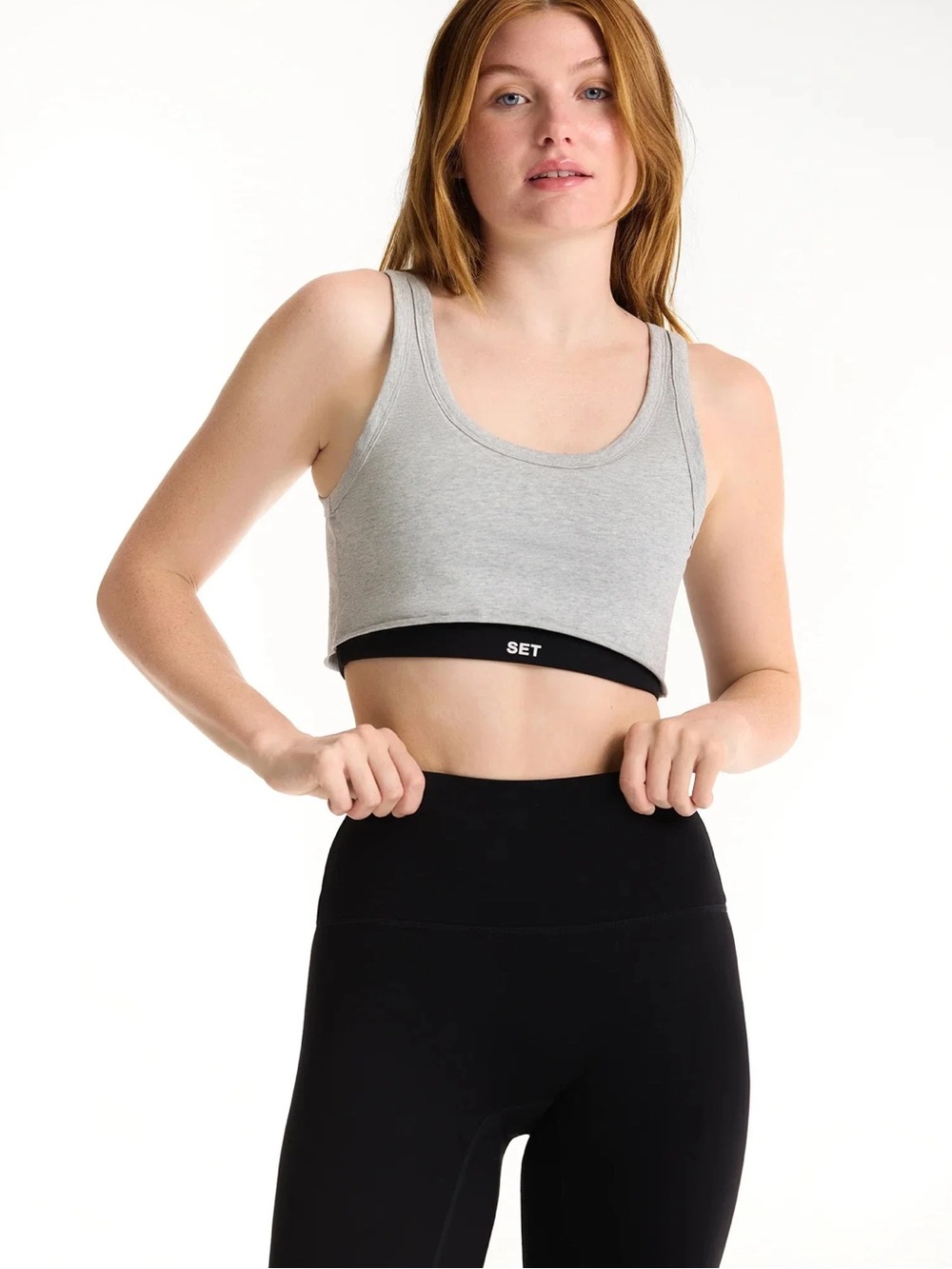 Set Active layered sports bra